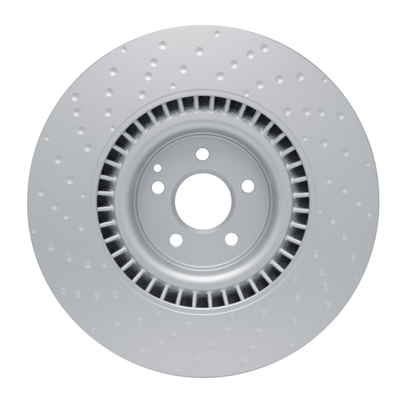 Mercedes-Benz S63 AMG Brake Rotor (1) - Front - R1 Concepts - Carbon Alloy GeoMET Dimpled - `07-`14